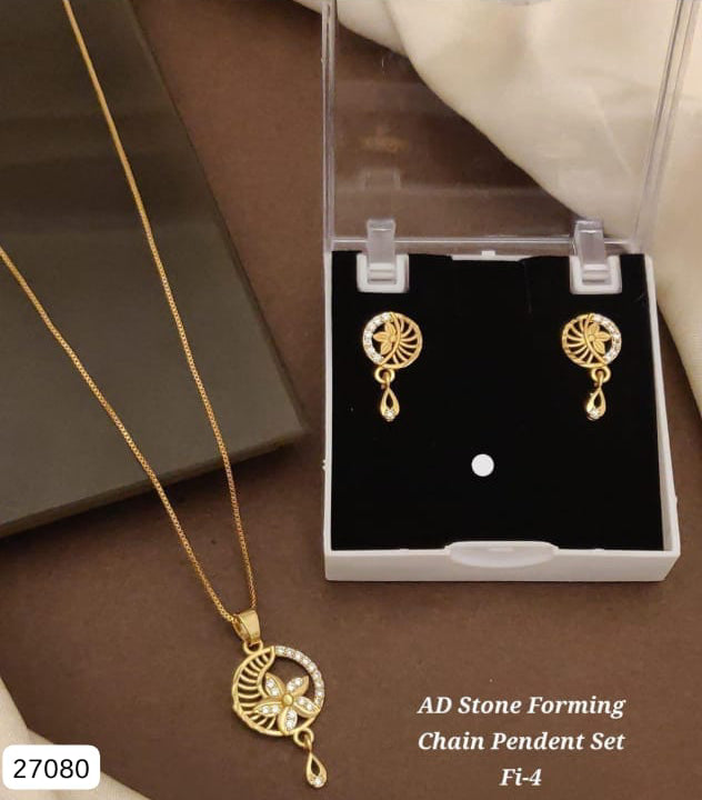 PENDANT SET WID CHAIN 27080