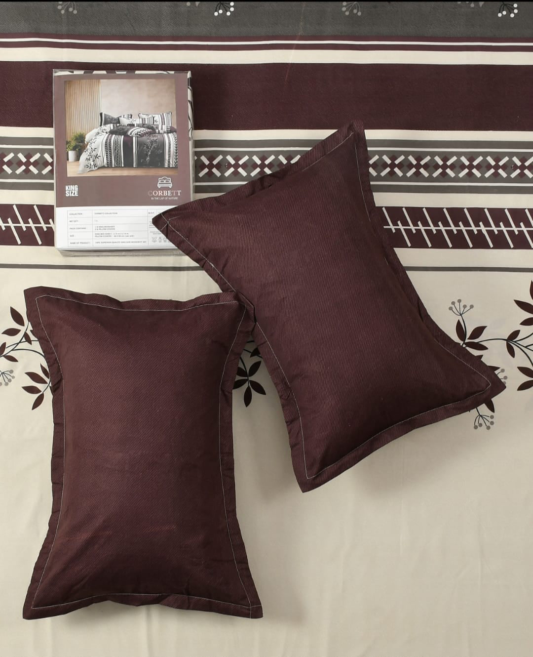 3 PCS KING SIZE BEDSHEET SET