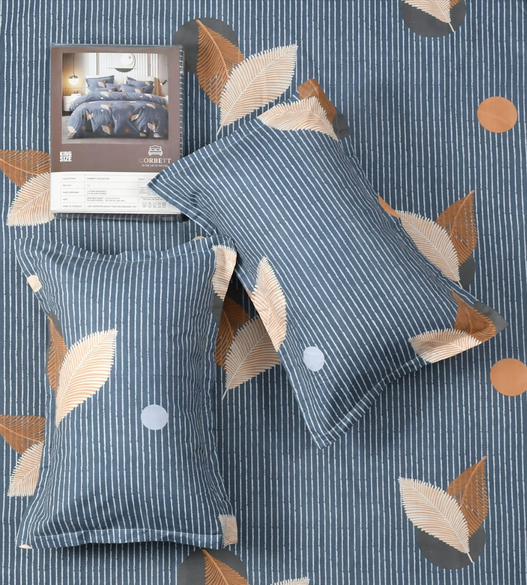 3 PCS KING SIZE BEDSHEET SET