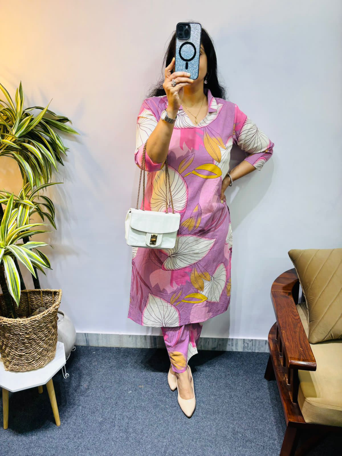 Premium soft cotton flex Digital print Cordset