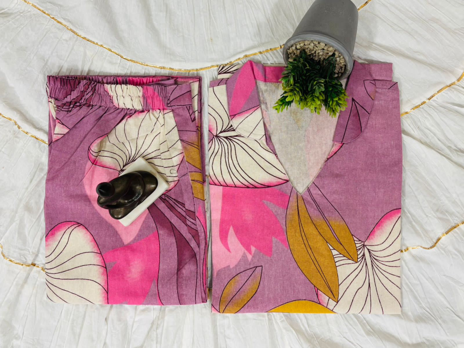 Premium soft cotton flex Digital print Cordset